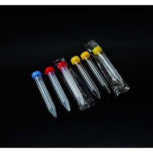 Provette Coniche Sterili da 15 ml Conf. Singola (Giallo)