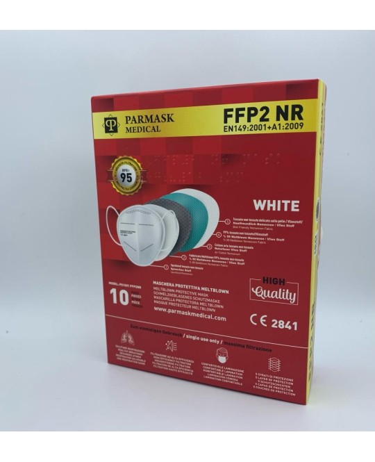 MASCHERINE FFP2 - WHITE - Conf. 10 pz