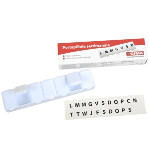 PORTAPILLOLE SETTIMANALE