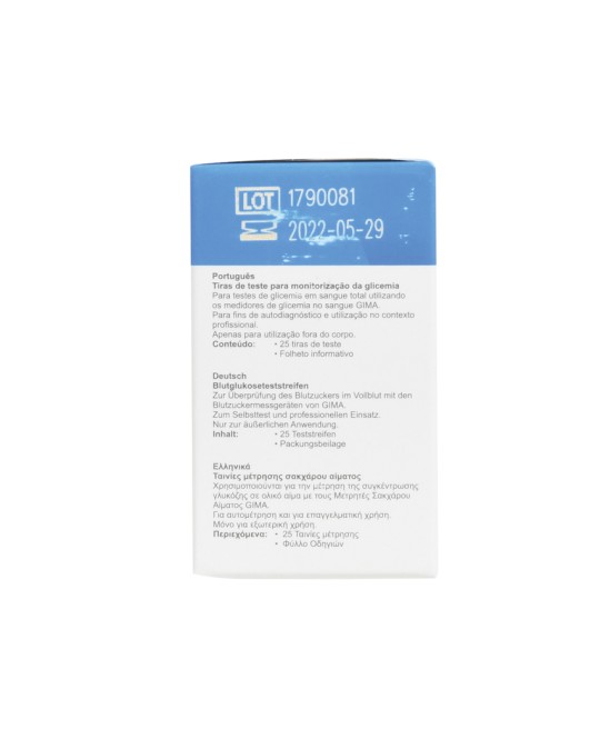 STRISCE GLUCOSIO per GLUCOMETRO GIMA