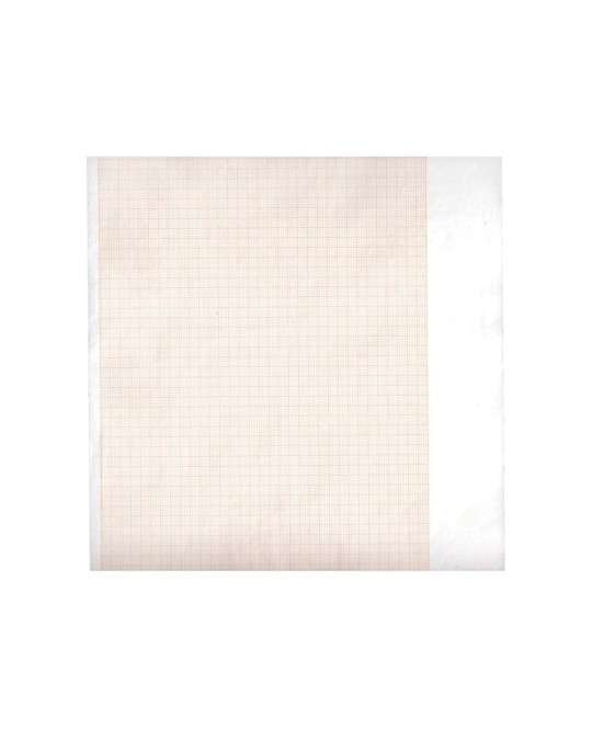 Carta termica ECG 210x20 mmxm - rotolo griglia arancio