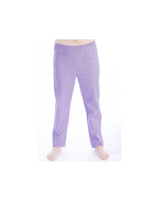 PANTALONI - cotone/poliestere - unisex - taglia M viola