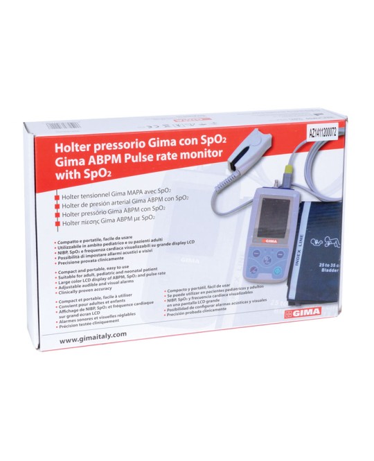 HOLTER PRESSORIO GIMA 24 ORE + SpO2