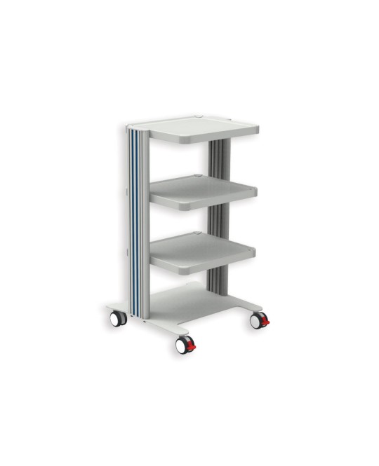 CARRELLO EASY - 3 ripiani 40x36 cm + base