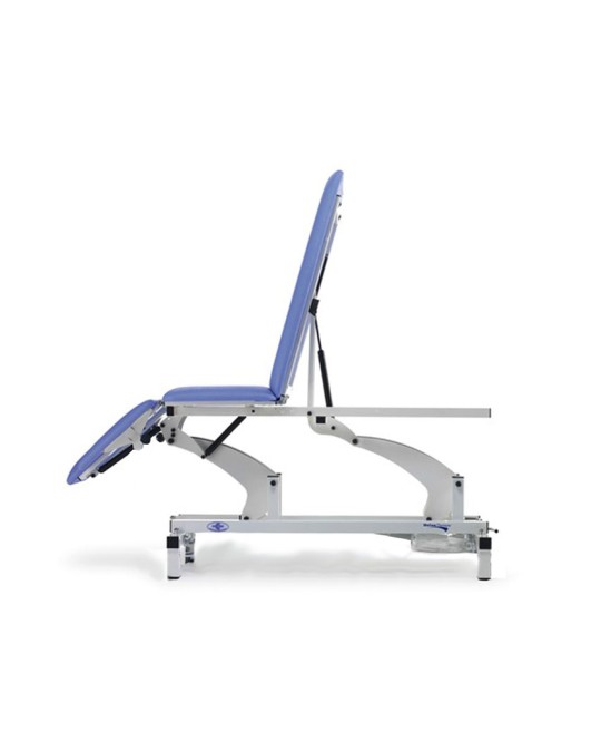LETTINO THER TRENDELENBURG con braccioli - elettrico - blu