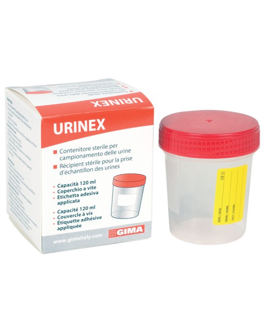 CONTENITORE URINE 120 ml - scatola singola