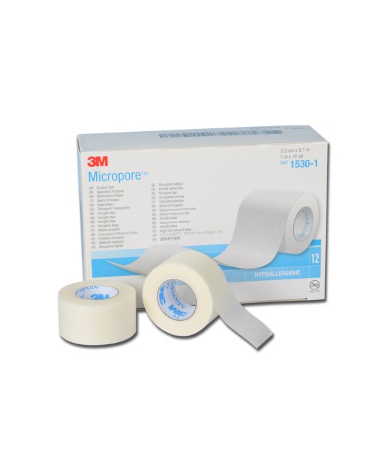 MICROPORE 3M - h 25 mm x 9,14 m