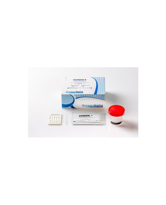 Droga Test Urina Pozzetto 5 Sostanze SC-0128-25
