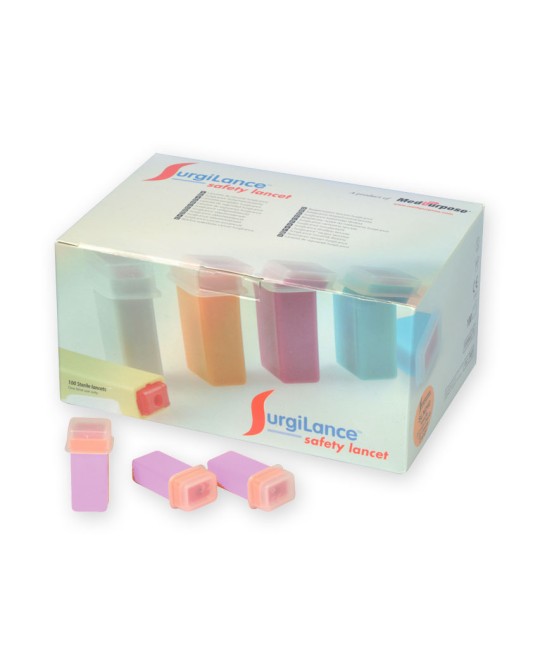 LANCETTE DI SICUREZZA 21G - ad ago automatico