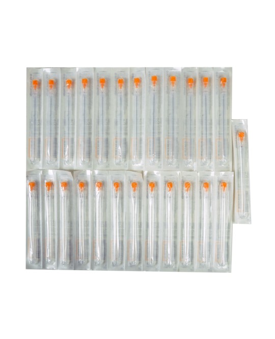 AGHI BD QUINCKE 25G - 0,5x90 mm - arancione