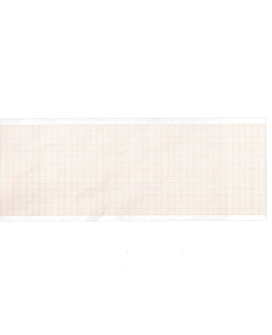 Carta termica ECG 210x30 mmxm - rotolo griglia arancio
