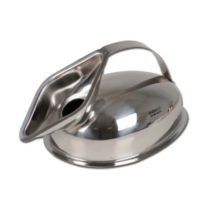 URINALE FEMMINILE ACCIAIO INOX