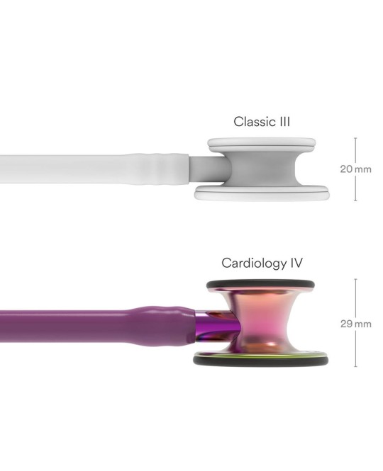 LITTMANN CARDIOLOGY IV - 6205 - viola - finiture arcobaleno / viola