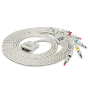 CAVO ECG VETERINARIA 5 derivazioni per 33305/6