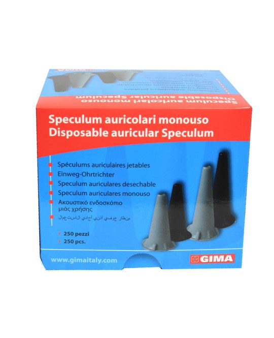 MINI SPECULUM MONOUSO diam. 4mm - grigi