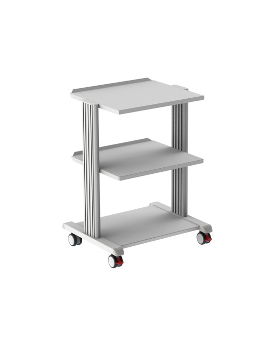 CARRELLO SMART - 2 ripiani 50x42 cm + base