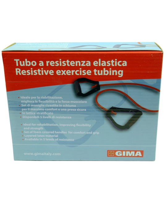 TUBO LATEX CON MANIGLIE 125 cm x 1,5 mm - X-soft - giallo