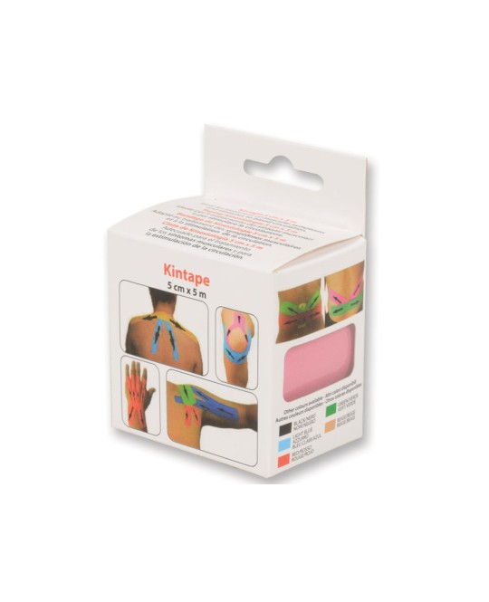 TAPING KINESIOLOGIA 5 m x 5 cm - rosa