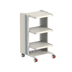 CARRELLO EASY POWER - 3 ripiani 40x36 cm + base