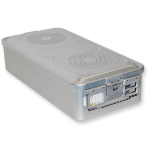 CONTAINER CON FILTRO grande h135 mm - grigio