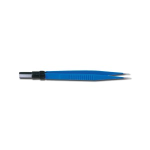 PINZA BIPOLARE RETTA 15 cm - punte rette 0,5 mm