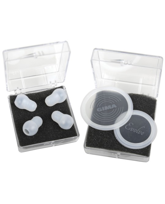 KIT GIMA EVOLVE: 2 DIAFRAMMI FLUTTUANTI + 2 PAIA DI OLIVE - trasparente - ricambio