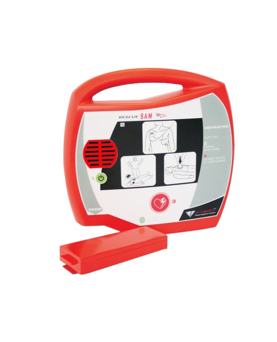 DEFIBRILLATORE AED RESCUE SAM - altre lingue