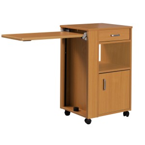 COMODINO IN LEGNO con vassoio estraibile per codici 27672/3