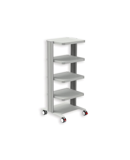 CARRELLO EASY - 4 ripiani 40x36 cm + base
