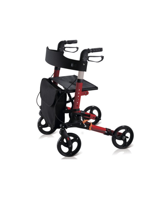 DEAMBULATORE COMPACT - pieghevole - rosso
