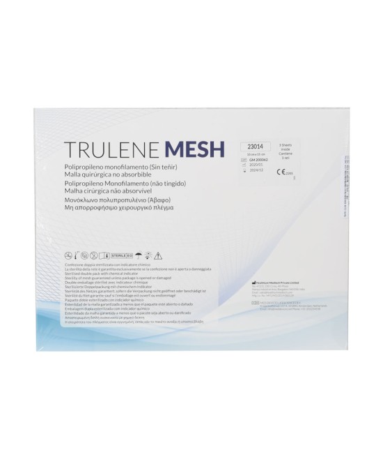 TRULENE NON ASSORBIBILE 10 x 15 cm - trasparente