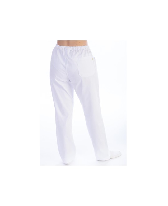 PANTALONI - cotone/poliestere - unisex - taglia XS bianchi