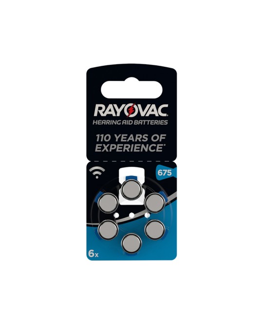 BATTERIE ACUSTICA RAYOVAC 675