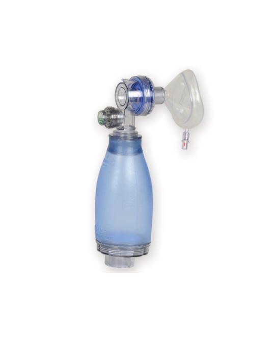 PALLONE IN SILICONE - neonatale - con mascherina