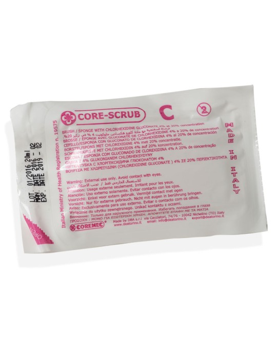 KIT SPAZZOLA CLOREXIDINA - pack multilingue