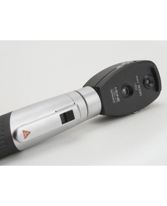 OFTALMOSCOPIO HEINE MINI 3000 LED manico ricaricabile - nero