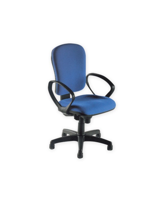 SEDIA CREMONA - tessuto - blu