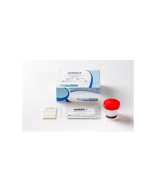 Droga Test Urina Pozzetto 5 Sostanze SC-0111-25