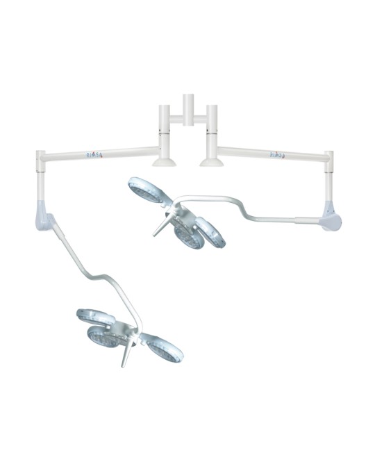 LAMPADA LED QUATTROLUCI - a soffitto, doppia
