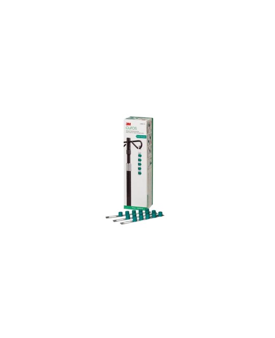 TAPPINI DISINFETTANTI CUROS STOPPER - connettore Luer femmina aperto - 50 strisce da 5
