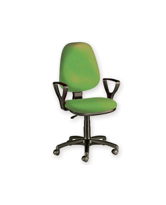 SEDIA CUNEO CON BRACCIOLI - similpelle - colore a richiesta