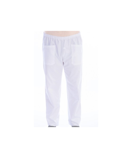 PANTALONI - cotone/poliestere - unisex - taglia XS bianchi