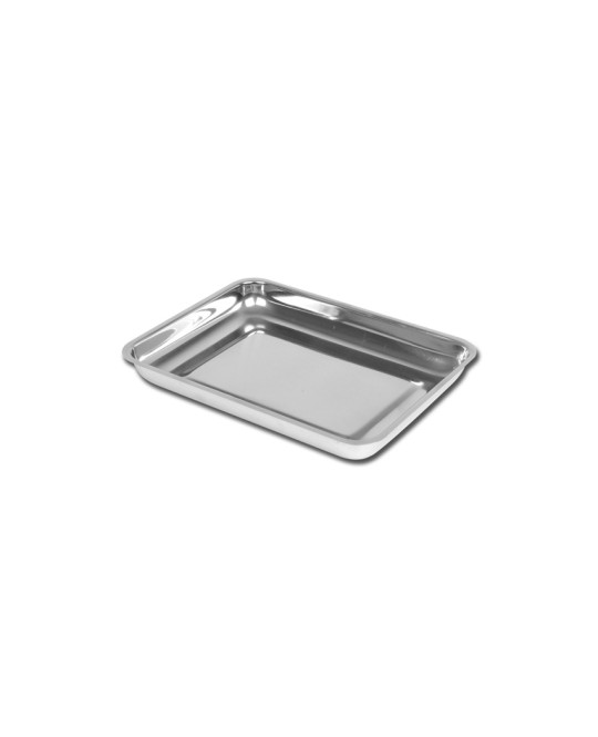 VASSOIO ACCIAIO INOX 210x160x25 mm