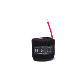 BRACCIALE SINGOLO 61x9 cm braccio L o gamba S - rosso