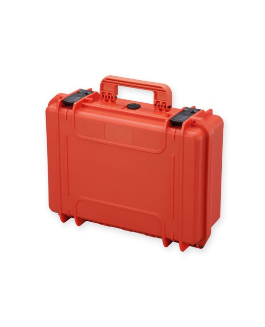 GIMA CASE 430 con inserti spugna - arancione
