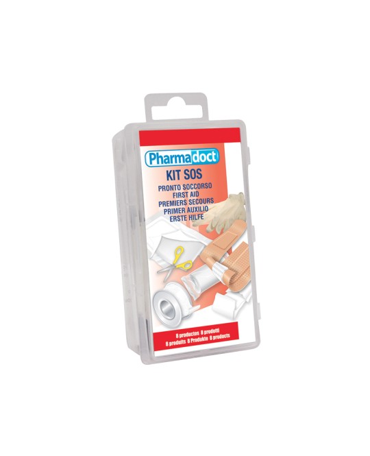 KIT PRONTO SOCCORSO 8 prodotti - conf. da 8 kit