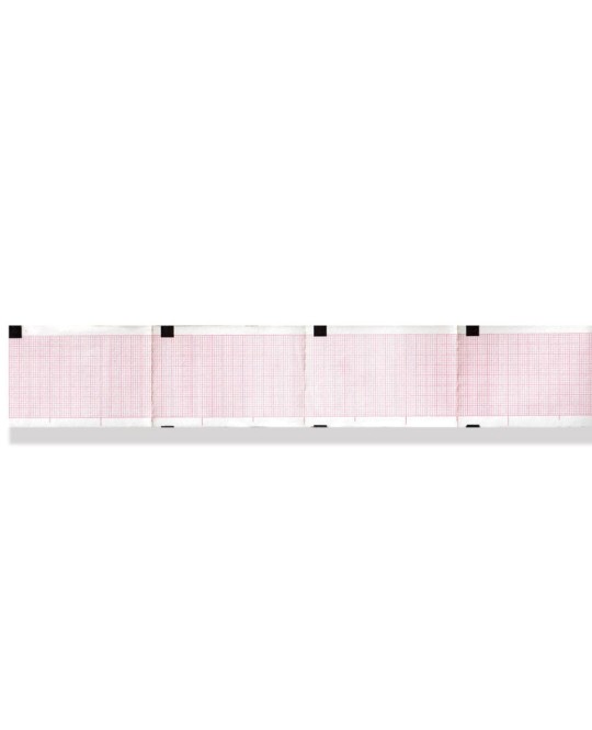 Carta termica ECG 50x75 mm x 400 - pacco griglia arancio
