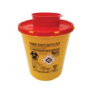 CONTENITORE RIFIUTI TAGLIENTI LINEA PBS - 1,5 litri