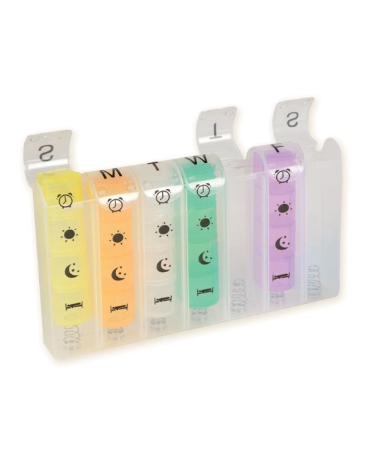 PORTAPILLOLE SETTIMANALE x4 SPRING - inglese