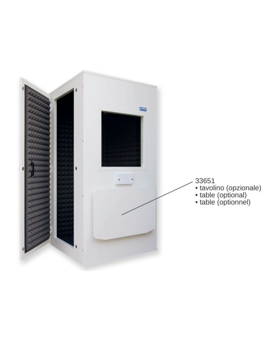 CABINA AUDIOMETRICA PRO 25 - 96x96x197 cm